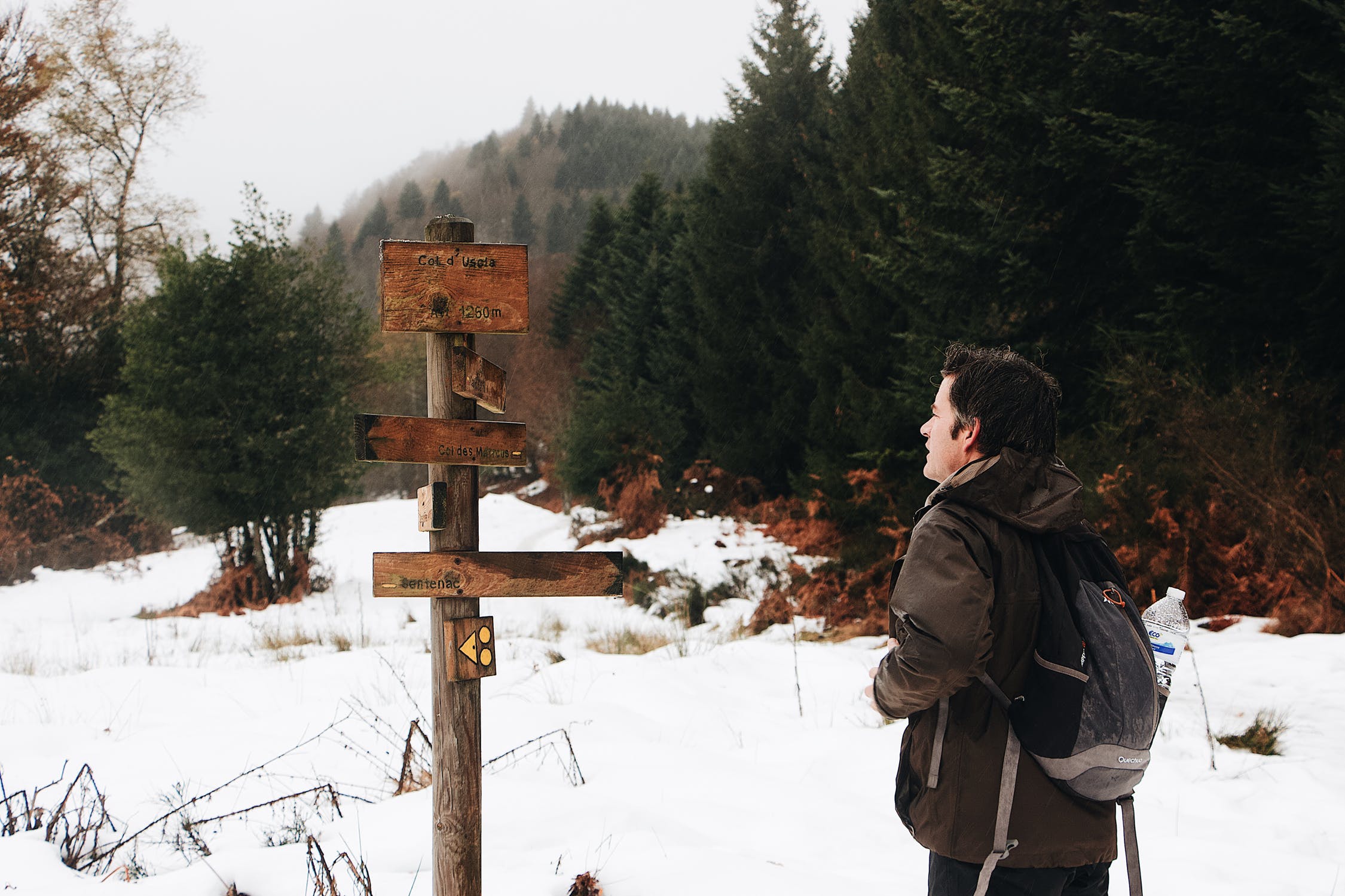 winter hiking