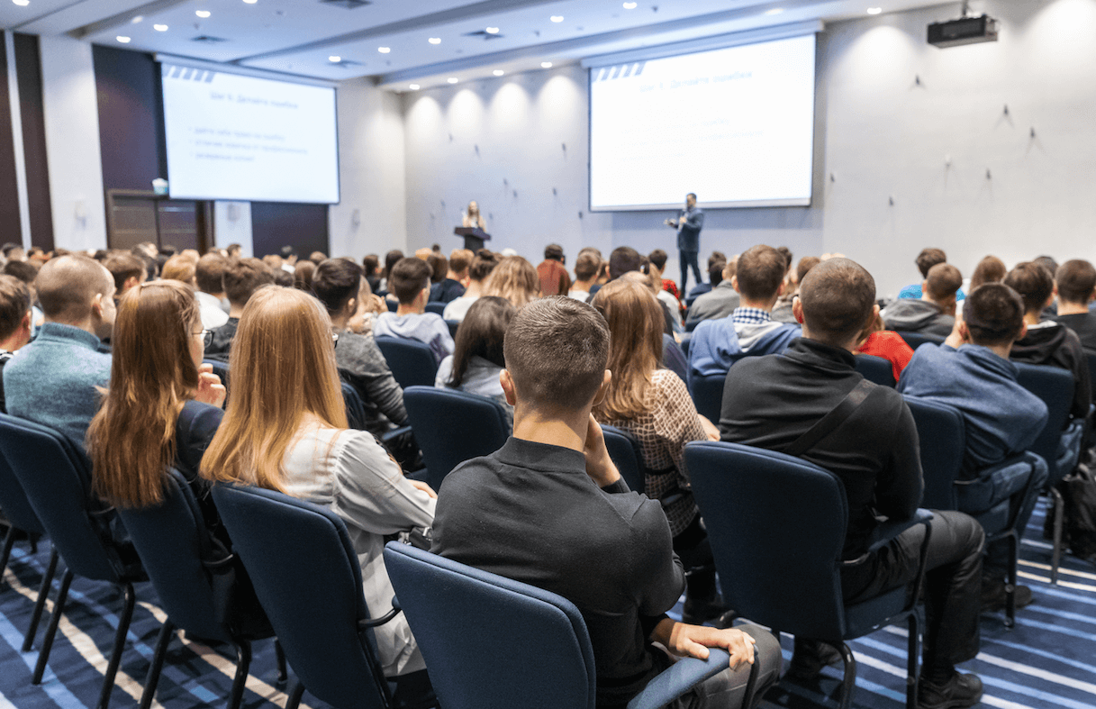 Lecture group audience