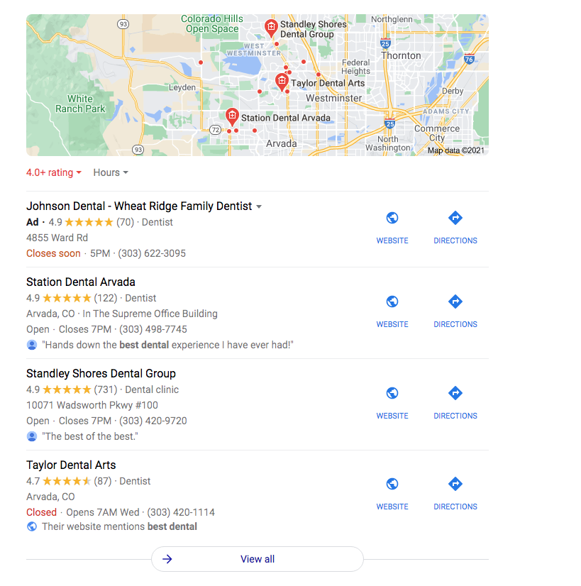 Google Local Search Ads